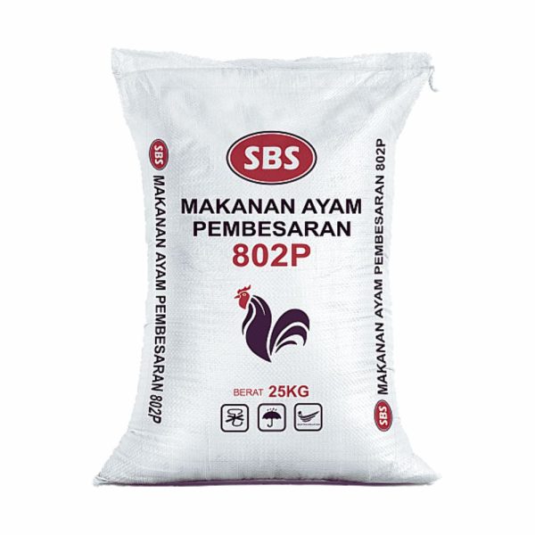 25Kg 802P Dedak Makanan Ayam Pembesaran