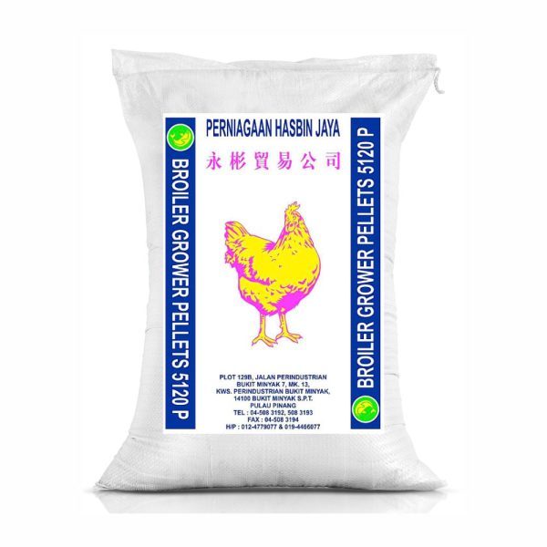 25Kg 5120P Dedak Makanan Ayam Pembesaran