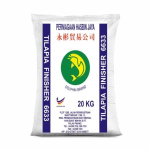 Dedak Makanan Ikan Air Tawar 6633 Penamat / Floating Freshwater Fish Feed | Hasbin Jaya 20Kg