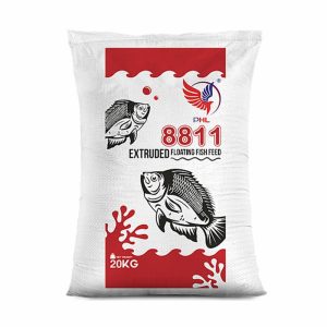 Dedak Makanan Ikan Air Tawar 8811 Permulaan / Floating Freshwater Fish Feed | HL Feedmills | 20Kg