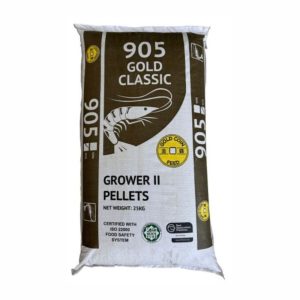 Dedak Makanan Udang Putih 905 / Shrimp Feed | Gold Coin | 25Kg