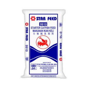 Dedak Makanan Ikan Air Tawar 9910 Permulaan / Floating Freshwater Fish Feed | Star Feedmills | 20Kg