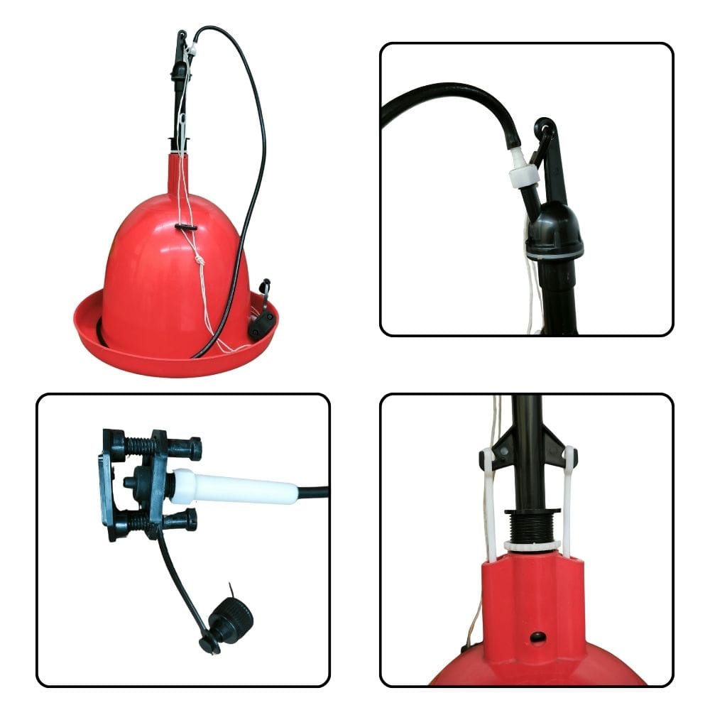 Bekas Minuman Ayam Automatik | Automatic Bell Poultry Water Drinker