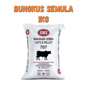 Dedak Makanan Lembu 707 / Cattle Feed | SBS Agroternak | Repack 1Kg