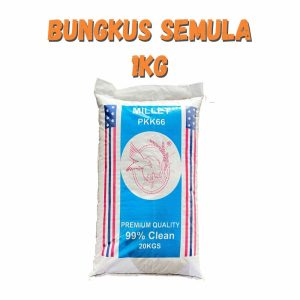Sambau Putih Gred B | White Millet Gred B | Repack 1Kg
