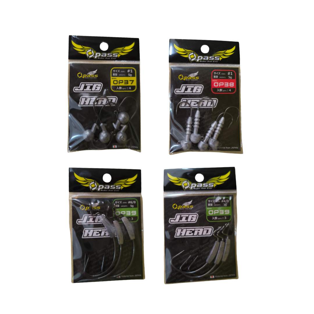 Mata Kail Jig Head / Opass Triple Point Cutting Edge