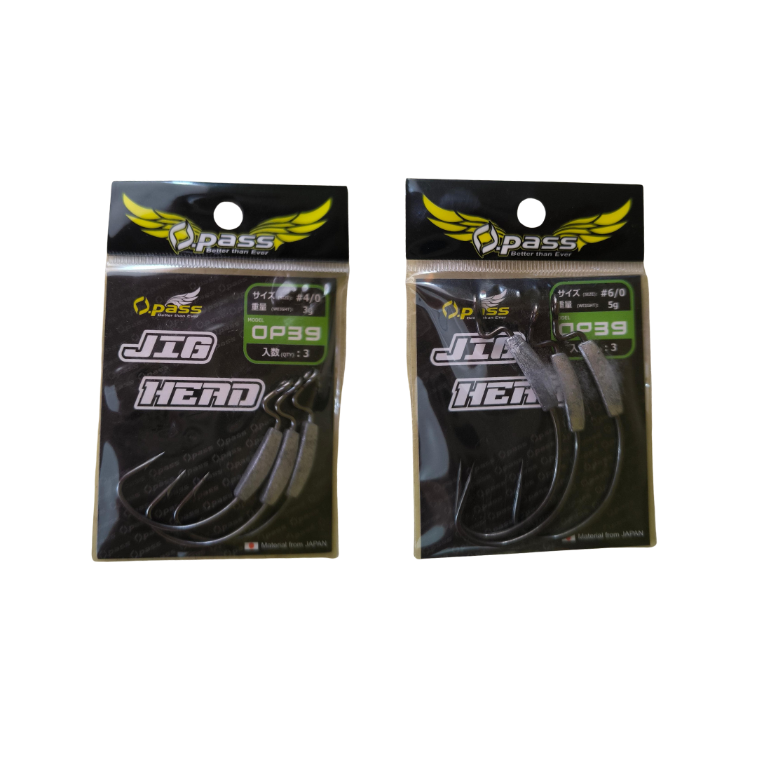 Mata Kail Jig Head / Opass Triple Point Cutting Edge