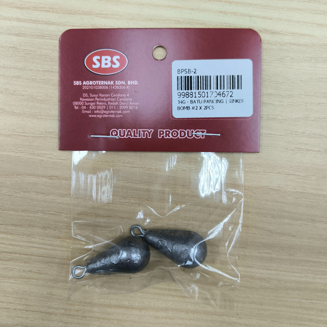 Batu Ladung / Batu Pancing | Fishing Sinker