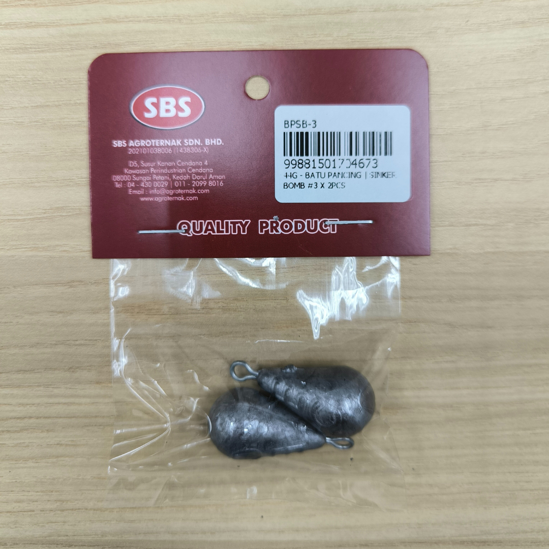 Batu Ladung / Batu Pancing | Fishing Sinker