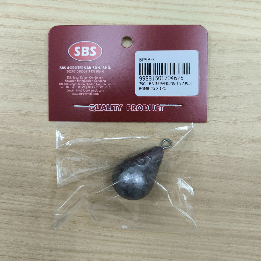 Batu Ladung / Batu Pancing | Fishing Sinker