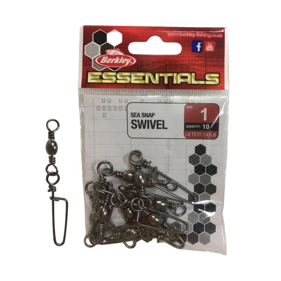Aksesori Pancing / BERKLEY Essentials Sea Snap Swivel