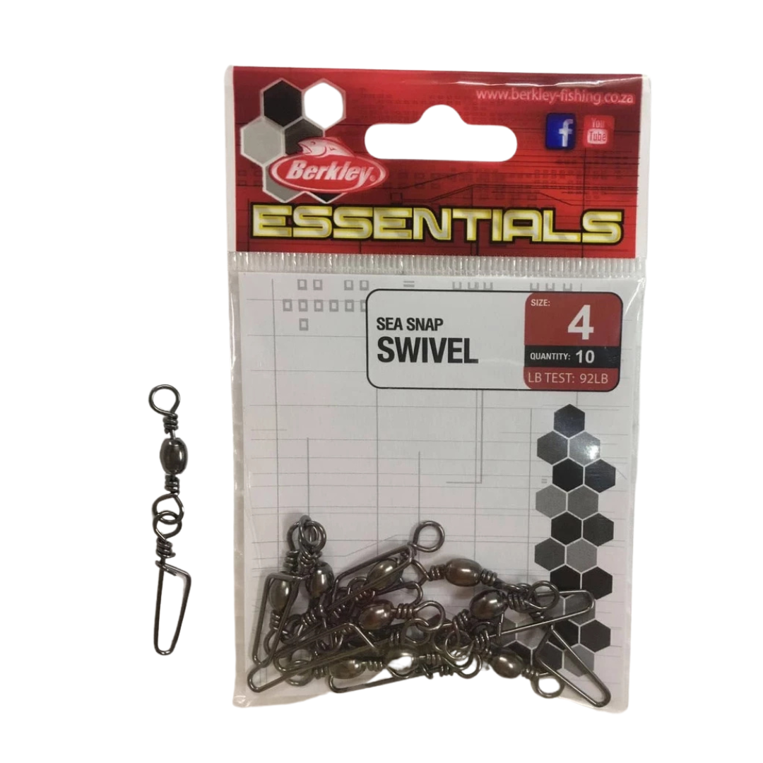Aksesori Pancing / BERKLEY Essentials Sea Snap Swivel