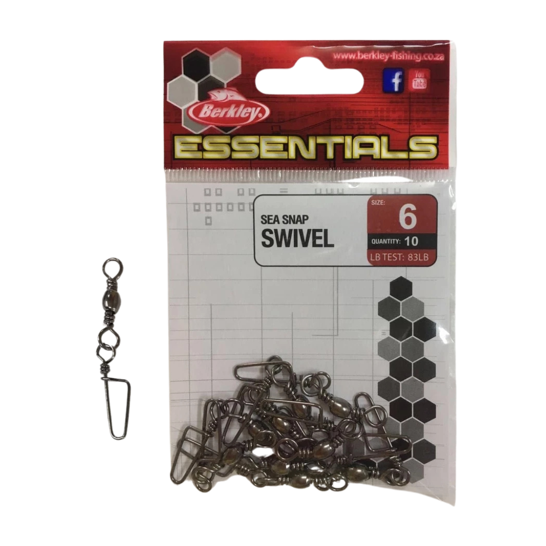 Aksesori Pancing / BERKLEY Essentials Sea Snap Swivel